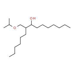ChemSpider 2D Image | 7-(Isopropoxymethyl)-8-pentadecanol | C19H40O2