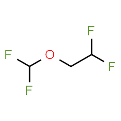 ChemSpider 2D Image | 2-(Difluoromethoxy)-1,1-difluoroethane | C3H4F4O