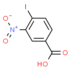 ChemSpider 2D Image | 4-Iodo-3-nitrobenzoic acid | C7H4INO4
