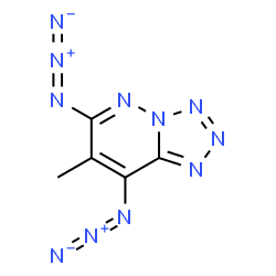 ChemSpider 2D Image | 6,8-Diazido-7-methyltetrazolo[1,5-b]pyridazine | C5H3N11