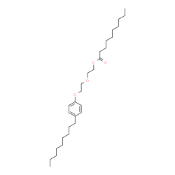 ChemSpider 2D Image | 2-[2-(4-Nonylphenoxy)ethoxy]ethyl decanoate | C29H50O4
