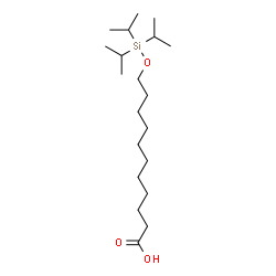 ChemSpider 2D Image | 11-[(Triisopropylsilyl)oxy]undecanoic acid | C20H42O3Si