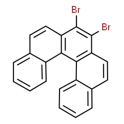 ChemSpider 2D Image | 7,8-Dibromopentahelicene | C22H12Br2
