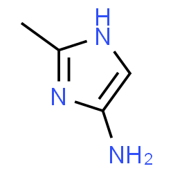 ChemSpider 2D Image | 2-Methyl-1H-imidazol-4-amine | C4H7N3