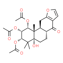 ChemSpider 2D Image | norcaesalpinin D | C25H32O9