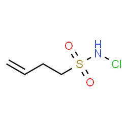 ChemSpider 2D Image | N-Chloro-3-butene-1-sulfonamide | C4H8ClNO2S