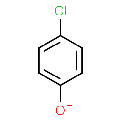 ChemSpider 2D Image | 4-Chlorophenolate | C6H4ClO