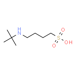 ChemSpider 2D Image | 4-[(2-Methyl-2-propanyl)amino]-1-butanesulfonic acid | C8H19NO3S