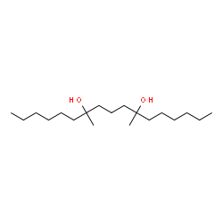 ChemSpider 2D Image | 7,11-Dimethyl-7,11-heptadecanediol | C19H40O2