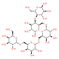 ChemSpider 2D Image | (2R,3S,4S,5R,6S)-6-(Hydroxymethyl)-5-{[(2R,3R,4R,5R,6S)-4,5,6-trihydroxy-2-({[(2S,3R,4S,5R,6R)-3,4,5-trihydroxy-6-({[(2S,3R,4S,5R,6R)-3,4,5-trihydroxy-6-({[(2S,3R,4S,5R,6R)-3,4,5-trihydroxy-6-(hydroxy
methyl)tetrahydro-2H-pyran-2-yl]oxy}methyl)tetrahydro-2H-pyran-2-yl]oxy}methyl)tetrahydro-2H-pyran-2-yl]oxy}methyl)tetrahydro-2H-pyran-3-yl]oxy}tetrahydro-2H-pyran-2,3,4-triol | C30H52O26