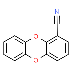 ChemSpider 2D Image | 1-Oxanthrenecarbonitrile | C13H7NO2
