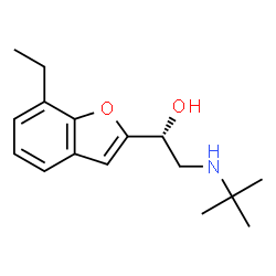 ChemSpider 2D Image | (+)-bufuralol | C16H23NO2