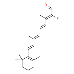 ChemSpider 2D Image | 14-Fluororetinal | C20H27FO