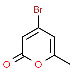 ChemSpider 2D Image | 4-bromo-6-methyl-pyran-2-one | C6H5BrO2