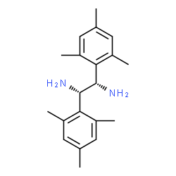 ChemSpider 2D Image | (1S,2S)-1,2-Dimesityl-1,2-ethanediamine | C20H28N2