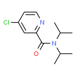 ChemSpider 2D Image | 4-Chloro-N,N-diisopropylpicolinamide | C12H17ClN2O