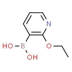 ChemSpider 2D Image | 2-Ethoxypyridine-3-boronic acid | C7H10BNO3