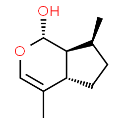 ChemSpider 2D Image | (1S,4aS,7S,7aS)-4,7-Dimethyl-1,4a,5,6,7,7a-hexahydrocyclopenta[c]pyran-1-ol | C10H16O2