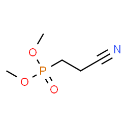 ChemSpider 2D Image | Dimethyl (2-cyanoethyl)phosphonate | C5H10NO3P