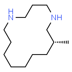 ChemSpider 2D Image | (7R)-7-Methyl-1,5-diazacyclotetradecane | C13H28N2