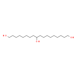 ChemSpider 2D Image | 1,9,18-Octadecanetriol | C18H38O3