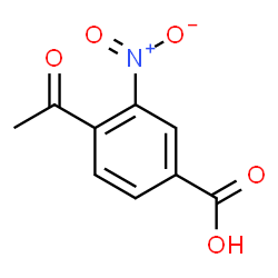 ChemSpider 2D Image | 4-Acetyl-3-nitrobenzoic acid | C9H7NO5