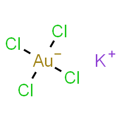 ChemSpider 2D Image | GOLD POTASSIUM CHLORIDE | AuCl4K