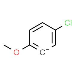 ChemSpider 2D Image | 5-Chloro-2-methoxybenzenide | C7H6ClO