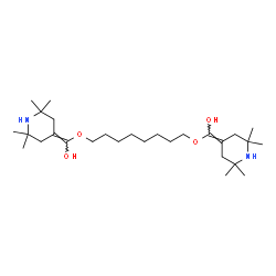 ChemSpider 2D Image | [1,8-Octanediylbis(oxy)]bis[(2,2,6,6-tetramethyl-4-piperidinylidene)methanol] | C28H52N2O4