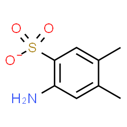 ChemSpider 2D Image | 2-Amino-4,5-dimethylbenzenesulfonate | C8H10NO3S