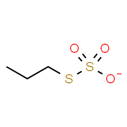 ChemSpider 2D Image | S-Propyl sulfurothioate | C3H7O3S2