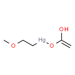 ChemSpider 2D Image | (1,1-Ethenediolato-kappaO~1~)(2-methoxyethyl)mercury | C5H10HgO3