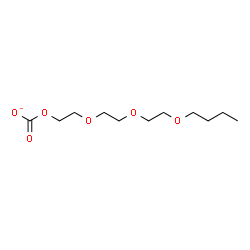 ChemSpider 2D Image | 2-[2-(2-Butoxyethoxy)ethoxy]ethyl carbonate | C11H21O6