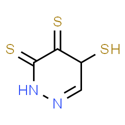 ChemSpider 2D Image | 5-Sulfanyl-2,5-dihydro-3,4-pyridazinedithione | C4H4N2S3