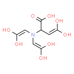 ChemSpider 2D Image | 2-[Bis(2,2-dihydroxyvinyl)amino]-4,4-dihydroxy-3-butenoic acid | C8H11NO8