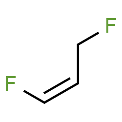 ChemSpider 2D Image | (1Z)-1,3-Difluoro-1-propene | C3H4F2