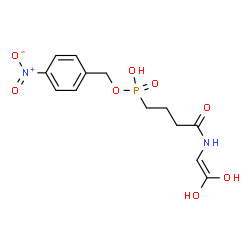 ChemSpider 2D Image | 4-Nitrobenzyl hydrogen {4-[(2,2-dihydroxyvinyl)amino]-4-oxobutyl}phosphonate | C13H17N2O8P