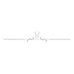 ChemSpider 2D Image | Dodecyl (2E,9E)-6,6-dibutyl-4,8,11-trioxo-5,7,12-trioxa-6-stannatetracosa-2,9-dien-1-oate | C40H72O8Sn