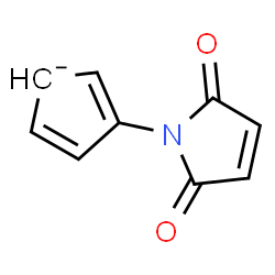 ChemSpider 2D Image | 3-(2,5-Dioxo-2,5-dihydro-1H-pyrrol-1-yl)-2,4-cyclopentadienide | C9H6NO2