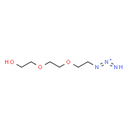ChemSpider 2D Image | 1-{2-[2-(2-Hydroxyethoxy)ethoxy]ethyl}-1,2-triazadien-2-ium | C6H14N3O3