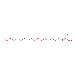 ChemSpider 2D Image | 2,5,8,11,14,17-Hexaoxanonadec-18-ene-19,19-diol | C13H26O8
