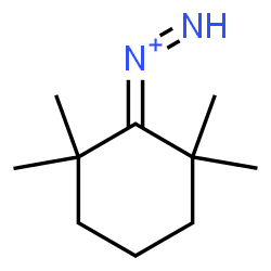 ChemSpider 2D Image | (2,2,6,6-Tetramethylcyclohexylidene)diazenium | C10H19N2