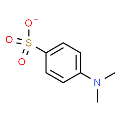 ChemSpider 2D Image | 4-(Dimethylamino)benzenesulfonate | C8H10NO3S