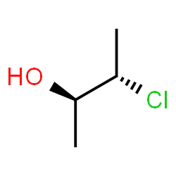 ChemSpider 2D Image | (2R,3S)-3-Chloro-2-butanol | C4H9ClO
