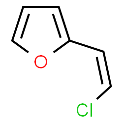 ChemSpider 2D Image | 2-[(Z)-2-Chlorovinyl]furan | C6H5ClO