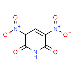 ChemSpider 2D Image | 3,5-Dinitro-2,6(1H,3H)-pyridinedione | C5H3N3O6