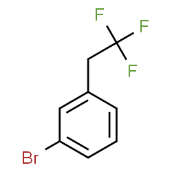 ChemSpider 2D Image | 1-Bromo-3-(2,2,2-trifluoroethyl)benzene | C8H6BrF3