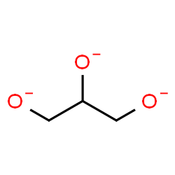 ChemSpider 2D Image | 1,2,3-Propanetriolate | C3H5O3