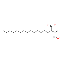 ChemSpider 2D Image | (2E)-2-Methyl-3-tetradecyl-2-butenedioate | C19H32O4