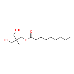 ChemSpider 2D Image | 3-Hydroxy-2-(hydroxymethyl)-2-methylpropyl nonanoate | C14H28O4